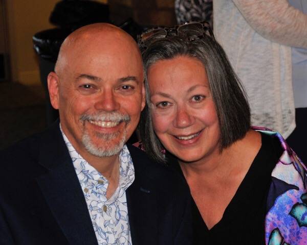 H. Bryan Hicks and Catherine Hicks in the Marble Falls office